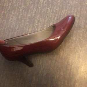Burgundy heels